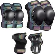 🛹 xindaer kids/adult knee pad elbow pads wrist guards: ultimate protective gear set for skateboard, roller skate, inline skates, cycling, scooter logo