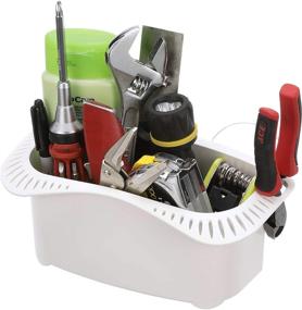 img 1 attached to 🎣 Attwood 11849-2 Cockpit Caddy for Fishing Gear and Personal Items with Over 22 Lure Slots, Durable White Plastic