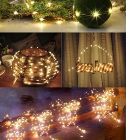 img 1 attached to 🌟 20Led Waterproof Fairy String Lights: 16 Pack Warm White Starry Lights for DIY Bedroom Wedding, Christmas Decorations - Battery Operated