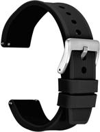 wocci silicone watch band 22mm logo