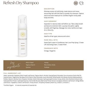 img 1 attached to 🌿 Innersense Organic Beauty Natural Refresh Dry Shampoo: Non-Toxic, Cruelty-Free, Clean Haircare (2.37oz) - Effortless Refreshment for Healthy Tresses