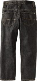img 1 attached to Dungarees Skinny Straight Jeans Regular Boys' Clothing