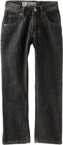 img 2 attached to Dungarees Skinny Straight Jeans Regular Boys' Clothing