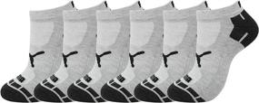 img 4 attached to 🧦 Ultimate Comfort and Style: PUMA Men's 6 Pack Low Cut Socks