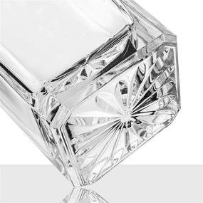 img 2 attached to 🥃 Premium Crystal Glass Whiskey Decanter with Stopper - 25 oz (750 ml) for Liquor, Scotch, Bourbon, Vodka - Stylish Gift Box Included