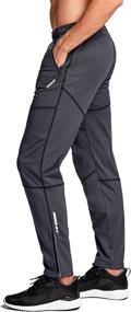 img 3 attached to 🚴 TSLA Men's Thermal Windproof Cycling Pants: Stay Warm & Comfortable during Outdoor Activities