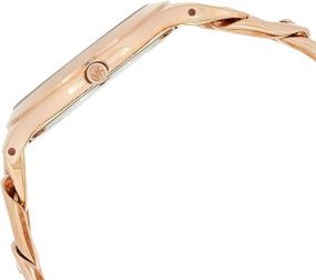 img 2 attached to ⌚ MK3223 Slim Runway Rose Gold-Tone Stainless Steel Bracelet Watch by Michael Kors - Women's Stylish Timepiece