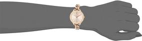 img 1 attached to ⌚ MK3223 Slim Runway Rose Gold-Tone Stainless Steel Bracelet Watch by Michael Kors - Women's Stylish Timepiece