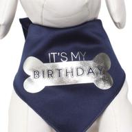 🐶 tail trends birthday dog bandana - it's my birthday dog bandana - made with 100% cotton логотип