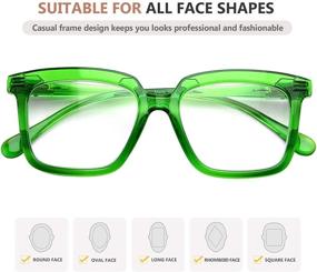 img 2 attached to Women's Eyekepper Oversized Reading Glasses: Large Frame Readers