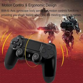 img 2 attached to Wireless Controller Vibration Controllers Compatible