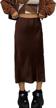 fashion elegant bodycon shopping q brown women's clothing in skirts logo