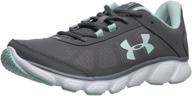 under armour womens running graphite women's shoes and athletic logo