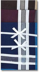 img 2 attached to 🧣 Assorted Color Men's Cotton Handkerchiefs - Zenssia Men's Accessories in Handkerchiefs