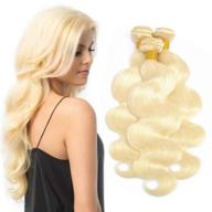 blonde bundles brazilian unprocessed extensions hair care logo