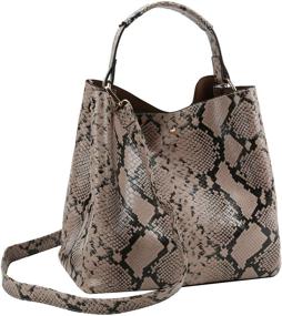 img 2 attached to Fashion Designer Leather Handbag Republic