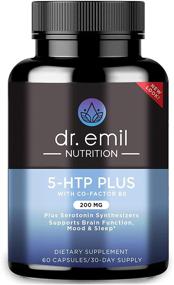 img 4 attached to 💤 Dr. Emil Nutrition 200mg 5-HTP Plus: Mood, Stress, and Sleep Support Formula - 60 Vegan Capsules