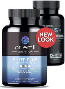 img 1 attached to 💤 Dr. Emil Nutrition 200mg 5-HTP Plus: Mood, Stress, and Sleep Support Formula - 60 Vegan Capsules