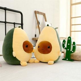 img 1 attached to CLYDD Avocado Stuffed Pillow Friends