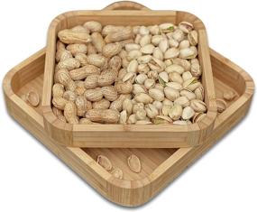 img 4 attached to 🥜 Pistachio Nut Bowl: Convenient Shell Storage Solution