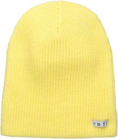 img 1 attached to 🧢 NEFF Men's Daily Beanie - Warm, Slouchy, Soft Headwear for Enhanced Comfort