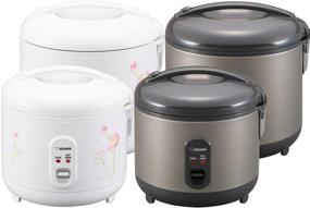 img 1 attached to Zojirushi 10-Cup Tulip Rice Cooker and Warmer NS-RPC18FJ (Uncooked)