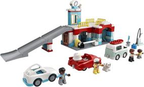 img 3 attached to 🏢 2021 LEGO DUPLO Parking Garage and Car Wash: Kids’ Building Toy with Car Wash, Gas Station, and Car Park – 112 Pieces