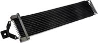 dorman 918-209 transmission oil cooler in sleek black: efficient performance boost logo