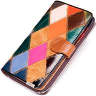 elegant blocking wallets capacity multicolor logo