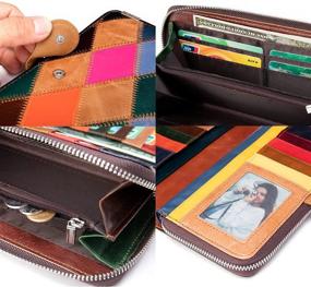 img 2 attached to Elegant Blocking Wallets Capacity Multicolor