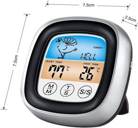 img 3 attached to Intelligent Timeable Digital Thermometer Grilling