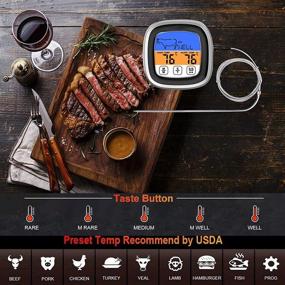 img 2 attached to Intelligent Timeable Digital Thermometer Grilling