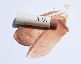 img 1 attached to 🌿 Ilia Organic Lip Exfoliator: Gently Buff Away Dryness for Balmy Nights, Cruelty-Free and Clean Beauty