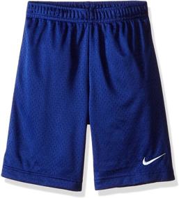 img 2 attached to 👕 Мальчикам "Nike" атлетические шорты черного цвета для малышей - премиальная одежда.