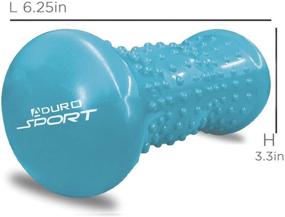 img 1 attached to 🦶 Aduro Sport Foot Massage Roller: Target Plantar Fasciitis with Hot/Cold Acupressure Tool, Teal