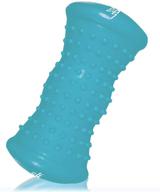 🦶 aduro sport foot massage roller: target plantar fasciitis with hot/cold acupressure tool, teal logo