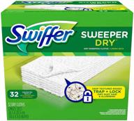 🧹 swiffer sweeper dry sweeping cloths refills, unscented - 32 ct.: the perfect cleaning solution logo