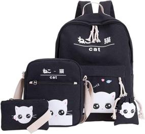 img 2 attached to Backpacks Teenage Japanese Korean Backpack
