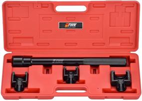 img 4 attached to 🔧 Enhanced Inner Tie Rod Removal Tool Kit with Dual Tie Rod Tool & 3 Adapters