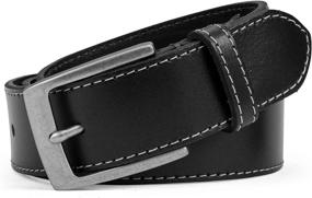 img 3 attached to 🎩 Refined Elegance: Colonial Belt Company Leather Contrast Accessories