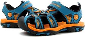 img 1 attached to PPXID Summer Breathable Sandals Toddler Boys' Shoes in Sandals