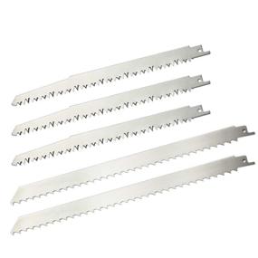 img 4 attached to 🔪 5-Pack Stainless Steel Reciprocating Saw Blades by ZUZZEE - Ideal for Frozen Meat, Bone, and Food Cutting - Big Teeth Sawsall Saw Blades, Perfect for Beef, Turkey, and Wood Pruning