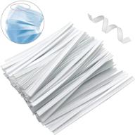 👃 plastic nose wire clips for diy face mask making - wowtowel double wire nose bridge strips, 10cm flat plastic nose bridge strips straps logo