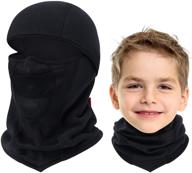 waterproof youth girls' breathable balaclava - essential accessory logo