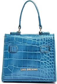 img 2 attached to Like Dreams Leather Crocodile Shoulder Women's Handbags & Wallets in Crossbody Bags