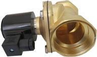 inch brass electric solenoid valve logo