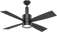 💨 casablanca bullet indoor ceiling fan: powerful air circulation with led light and convenient wall control логотип