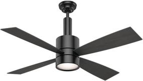 img 4 attached to 💨 Casablanca Bullet Indoor Ceiling Fan: Powerful Air Circulation with LED Light and Convenient Wall Control