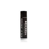 💄 brickell men's no shine lip balm: natural organic matte chapstick with spf 15, moisturize & protect - .15 ounce logo