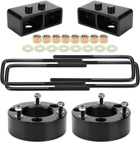 img 4 attached to 🚀 Enhance Your F150's Height: 3" Front and 2" Rear Leveling Lift Kit for 2004-2019 F150 2WD 4WD